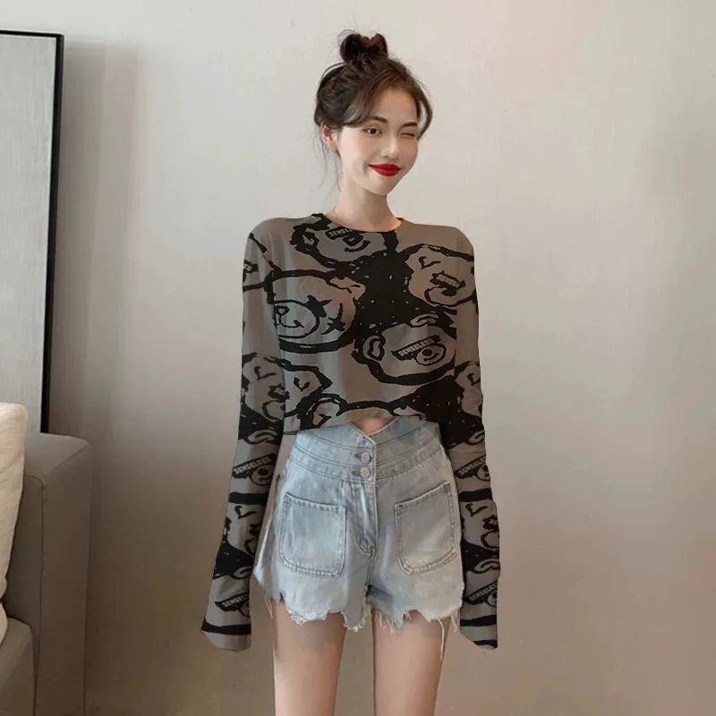 

Женская хлопковая Серебристая Модная хлопковая Дамская Футболка Топы с коротким рукавом Футболка