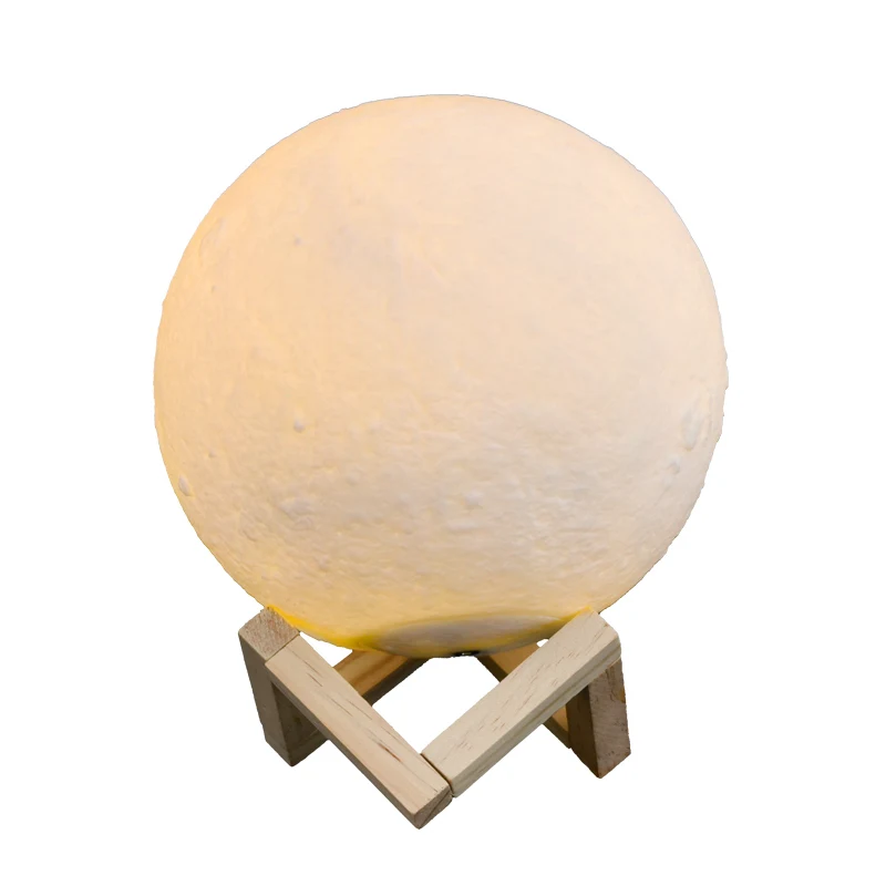 Настольная 3D лампа Ins светильник-Луна ночник подарок на день рождения для спальни