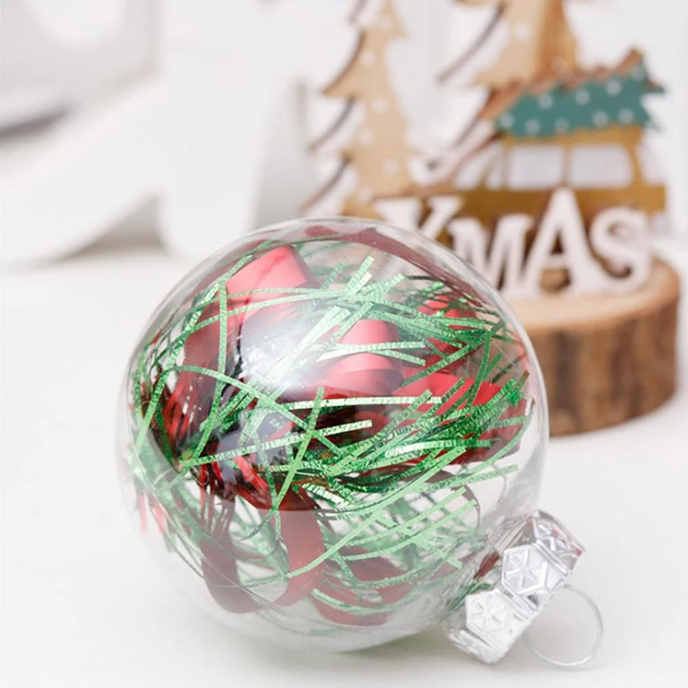 

30Pcs 6cm Christmas Balls Ornaments for Xmas Tree Shatterproof Christmas Tree Hanging Balls Gift Present Balls Decoration