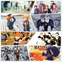 8pcslot haikyuu toys posters included 8 different pictures haikyuu shoyo hinata video games poster sizes 42x29 cm