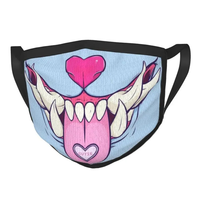 

Sweet Tooth Oni Mask Non-Disposable Men Vaporwave Demon Mouth Face Mask Anti Haze Dust Protection Cover Respirator Muffle
