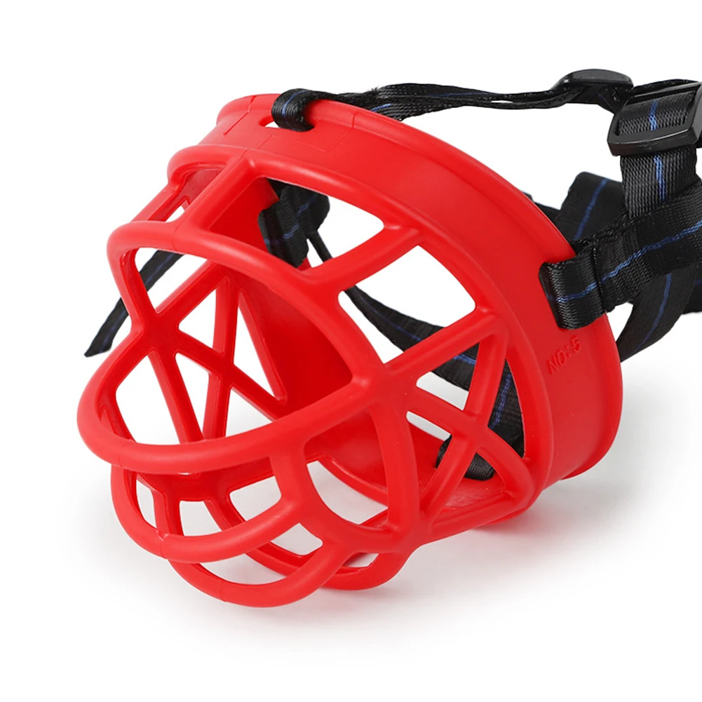 Силиконовый намордник Регулируемый Маска для питомца Анти лай рот собаки