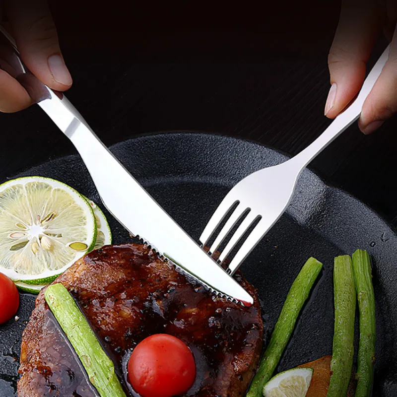 Набор столовых приборов из нержавеющей стали 24 шт. |