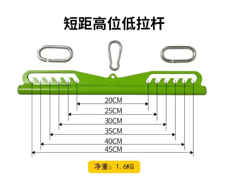 

Gym back handle Training back muscles rowing high position low pull handle Fitness Pull back training accessories