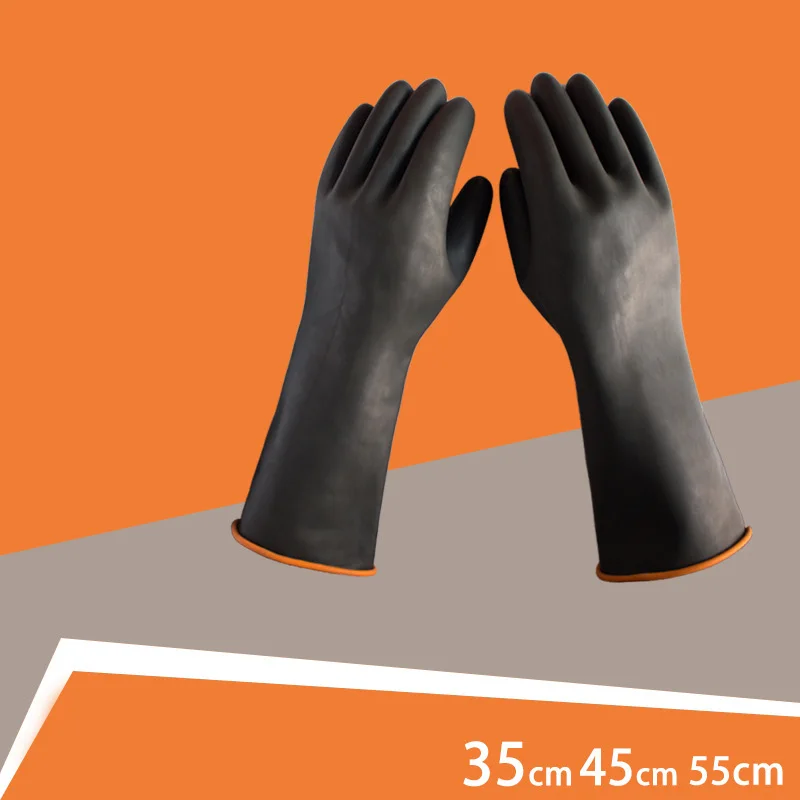 Резиновые перчатки для мытья кухни очень прочные латексные кашемировые