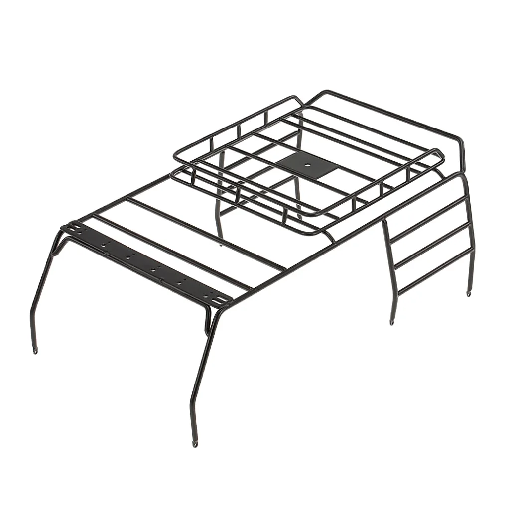 1/10 RC Rock Crawlers Body Roof Rack металлический багаж для Axial SCX10|Детали и аксессуары| |