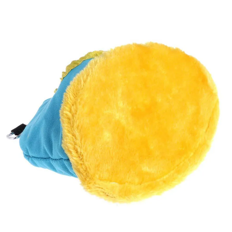 Новое гнездо для попугая плюшевый теплый зимний гамак животное птица Висячие