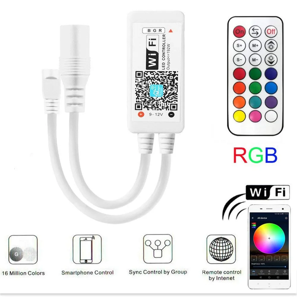 Подсветка умного Wi-Fi полосы света Alexa Google Assistant смартфон RF дистанционное управление спальня 5050 RGB водонепроницаемый светодиодный свет 5 м 10 м