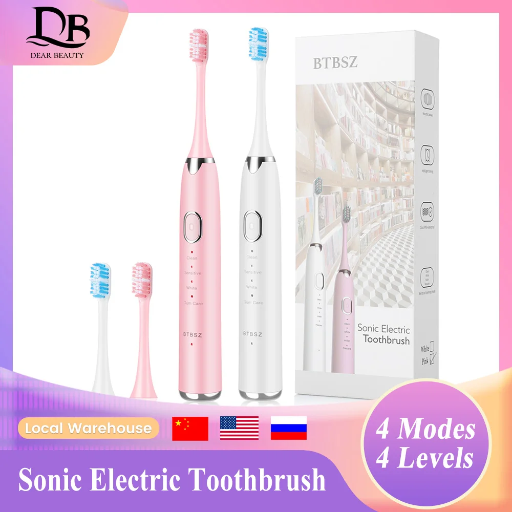 

Mouth Washing Machine For Teeth Electric Tooth Brush Sonic Toothbrush Ultrasonic Brush Soft Teeth Whitener Travel Dental Adult