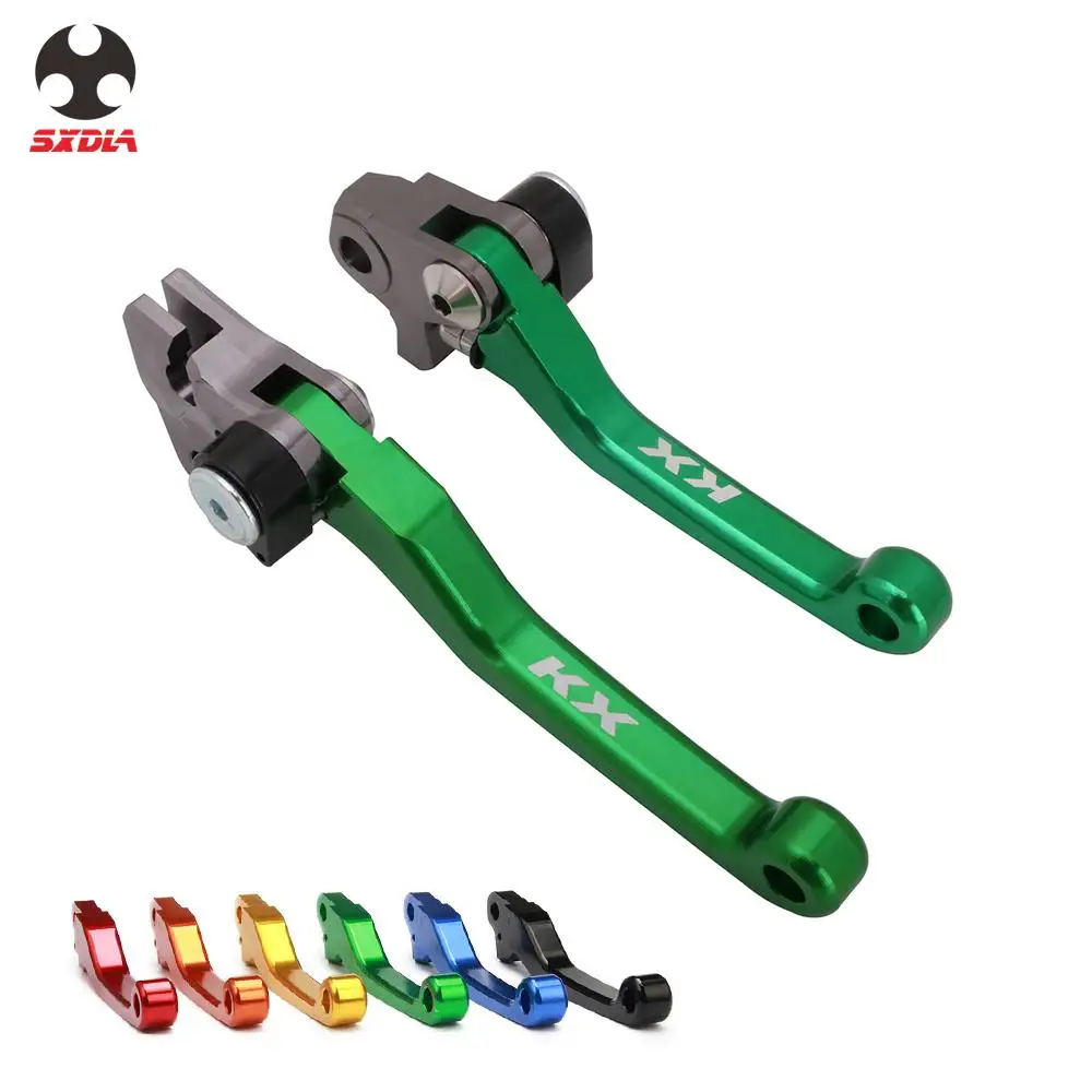 Мотоцикл CNC левый и правый Тормозной рычаг сцепления для Kawasaki KX 250F 450F 2013 2014 2015 2016