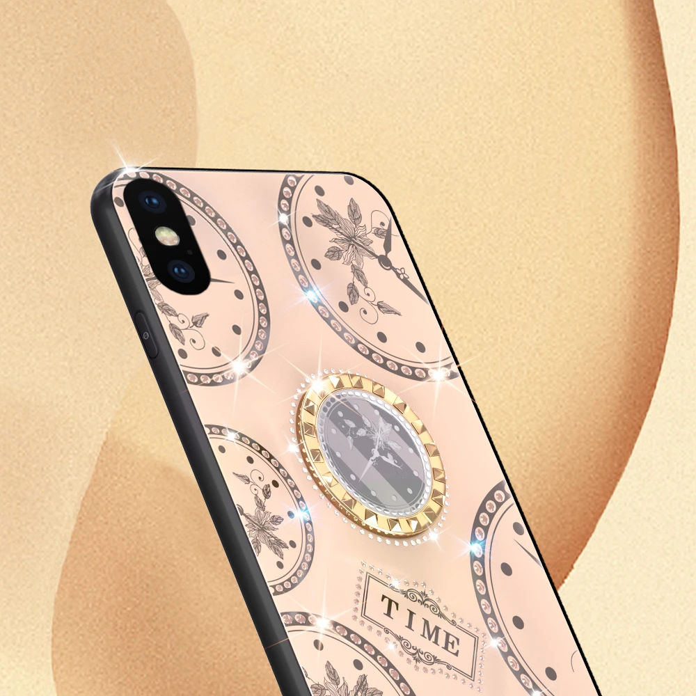Чехол для Samsung Galaxy J8 J4 J6 A6 Plus Prime J530 J730 Модный чехол с циферблатом и часами