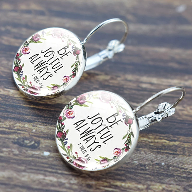 Женские библейские серьги Faith верующие серьги-подвески модные | Украшения и