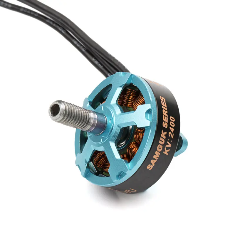 Бесщеточный двигатель Flashhobby/ DYS Samguk Wu 2206 1750KV 2400KV 2700KV 3-6S для РУ FPV гоночных дронов