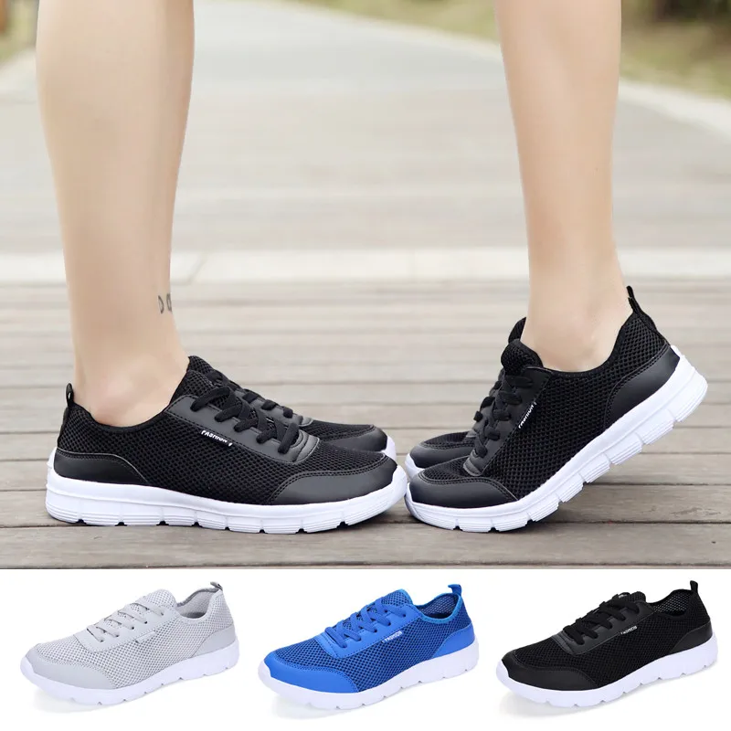 

Fashion Sport Outdoor Casual Couples Shoes Mesh Breathable Super Light Summer Running Shoes