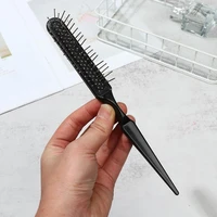 women professional pointed tail hairdressing styling tool scalp massage comb dyeing comb wig brush hair brush
