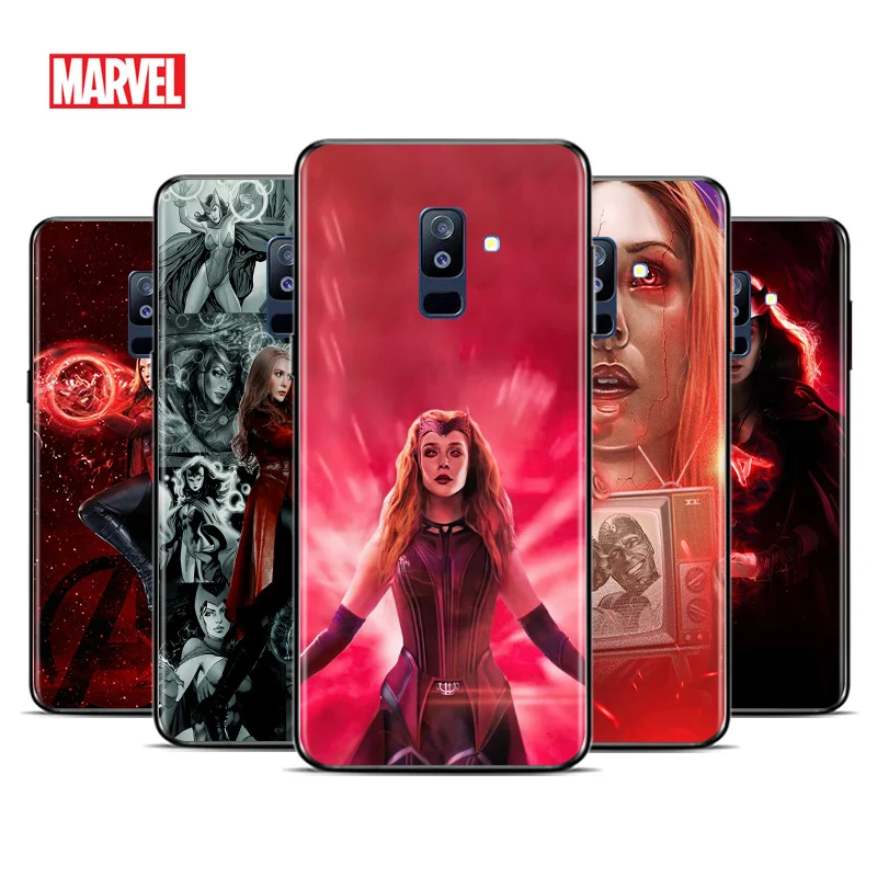 

Wanda the Scarlet Witch Marvel For Samsung Galaxy A3 A5 A6 A7 A8 A9 A6S A8S A9S Star Plus 2016 2017 2018 Toft TPU Phone Case