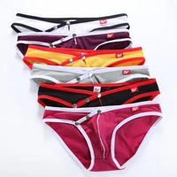 sexy design men s underwear comfortable man briefs mesh sexy male briefs menpants 6 colors for choose