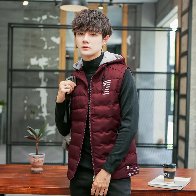 Бренд 2020 новинка мужская куртка без рукавов мужские зимние толстые теплые жилеты