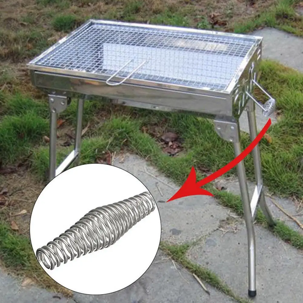 2 шт длина 110 мм нержавеющая сталь Коническая пружина сжатия для барбекю