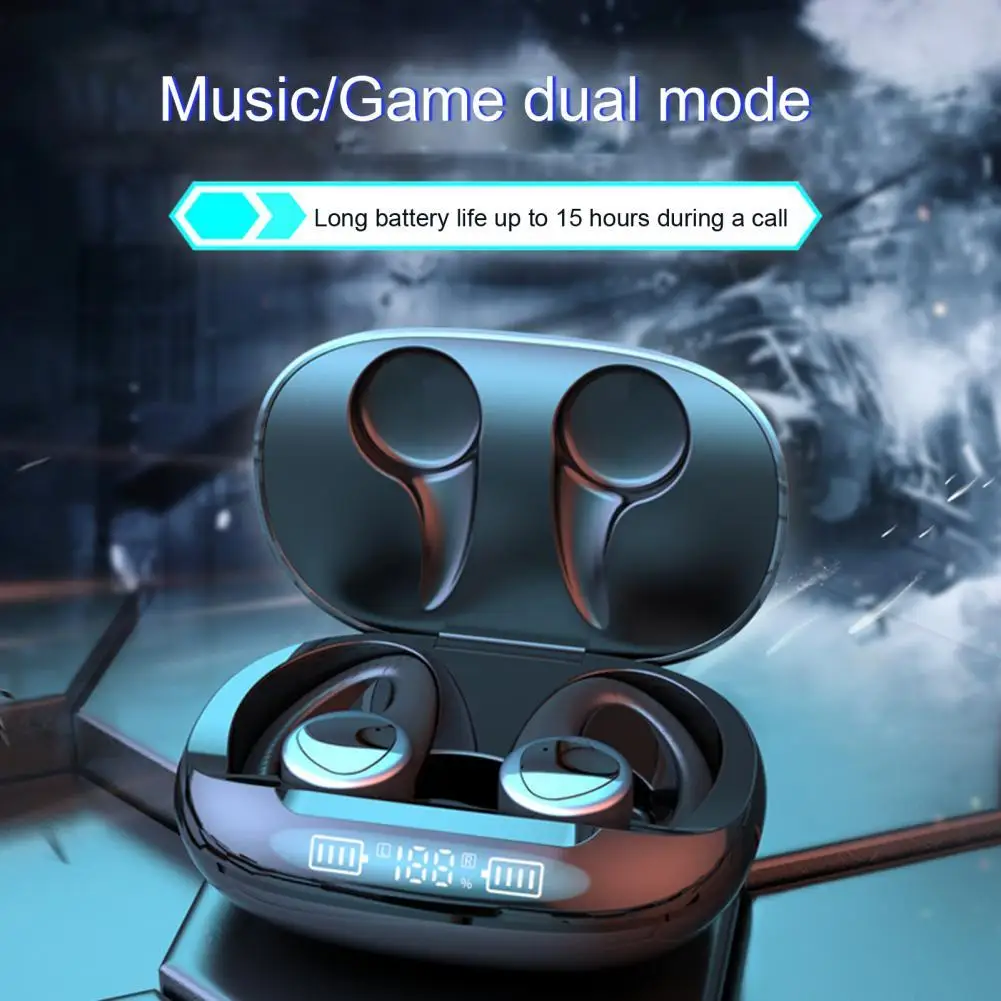

VG-T09 TWS Bluetooth 5.1 Earphone Stereo Wireless Bluetooth Headphone Touch Control Noise Cancelling Gaming Headset