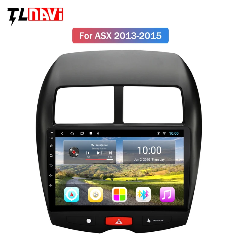 2G + 32G Android 10 мультимедийная система для 1Mitsubishi ASX 2013-2015 автомобильный DVD GPS