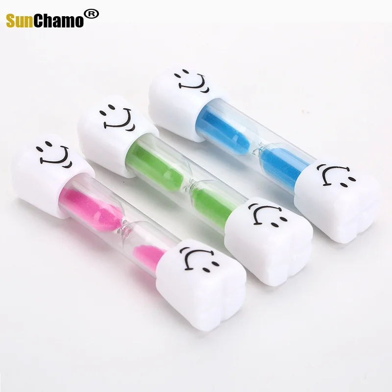 

Таймер для зубной щетки Dental Kids, 10 шт., 3 минуты, песочные часы со смайликом, песочные часы в подарок