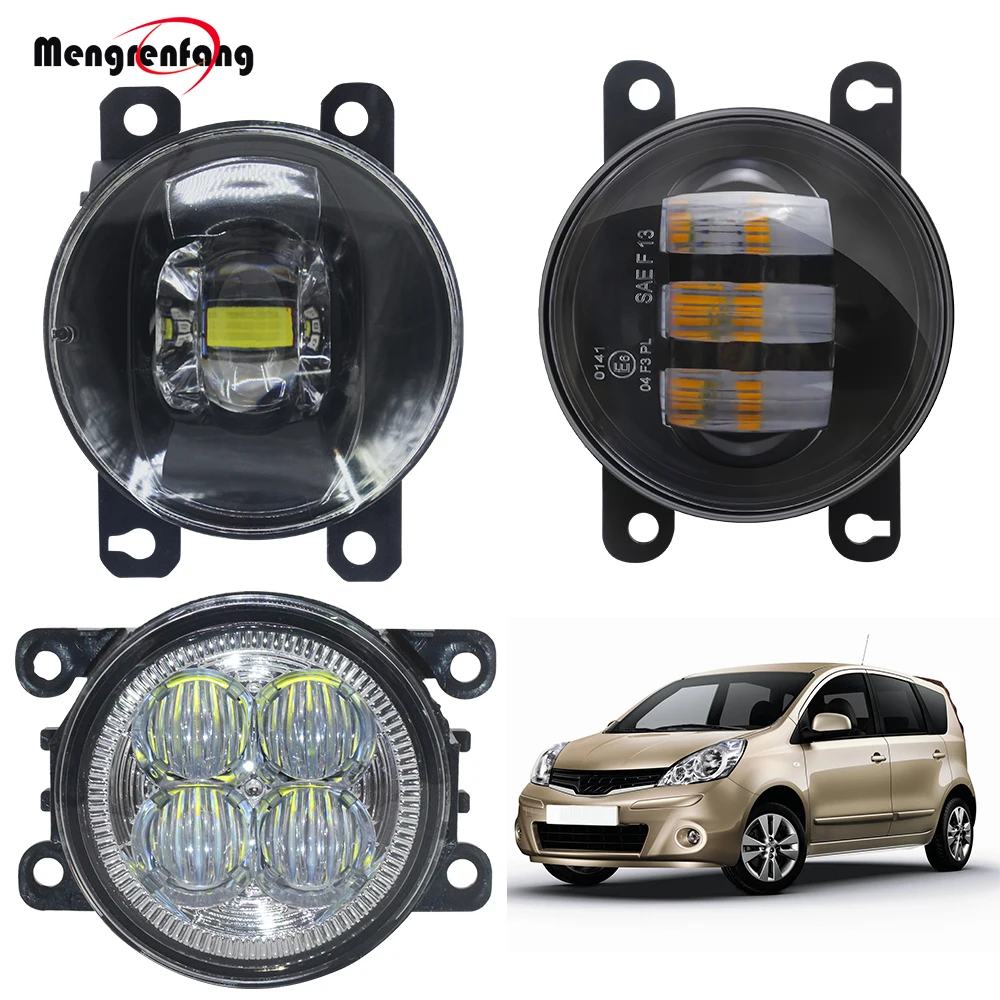 Светодиодный объектив туман светильник в сборе для Nissan Note E11 MPV Субару Outback 2006 2013