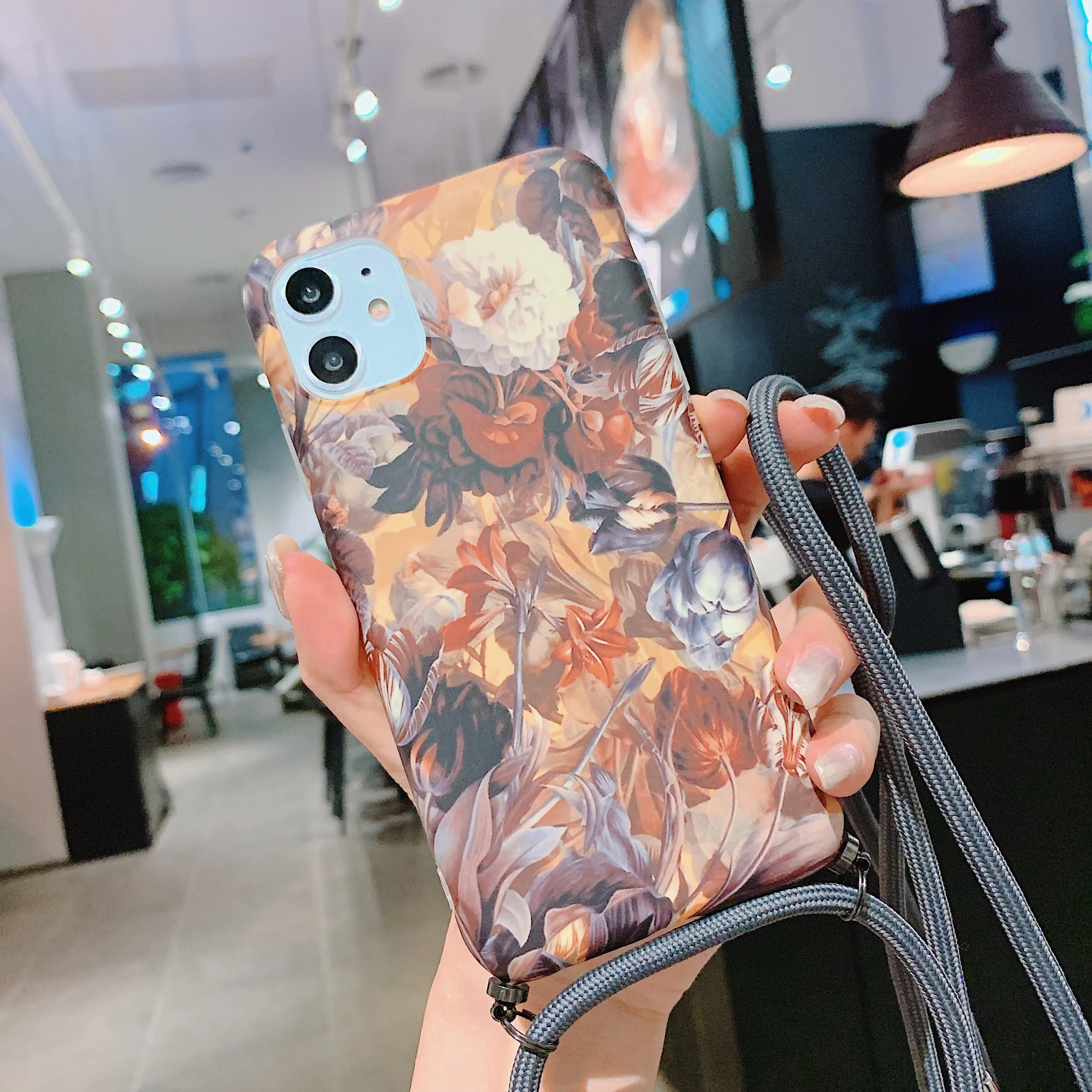 Чехол для телефона с цветами iphone 11 pro max X XS MAX XR 7 8plus 6 6s plus мягкие силиконовые IMD