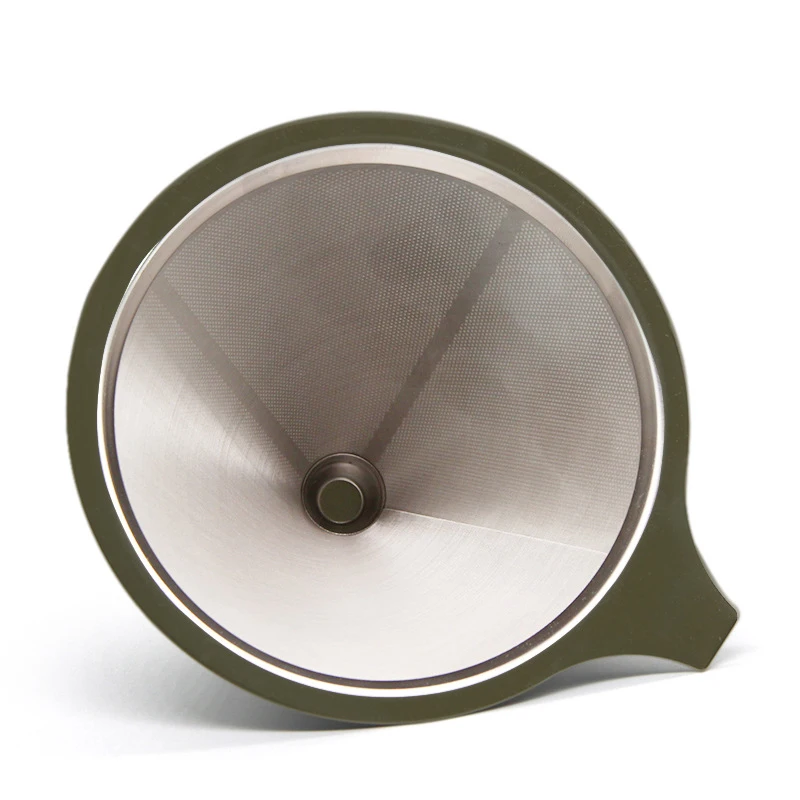 Фильтр для кофе из нержавеющей стали держатель металлическая сетка Воронка