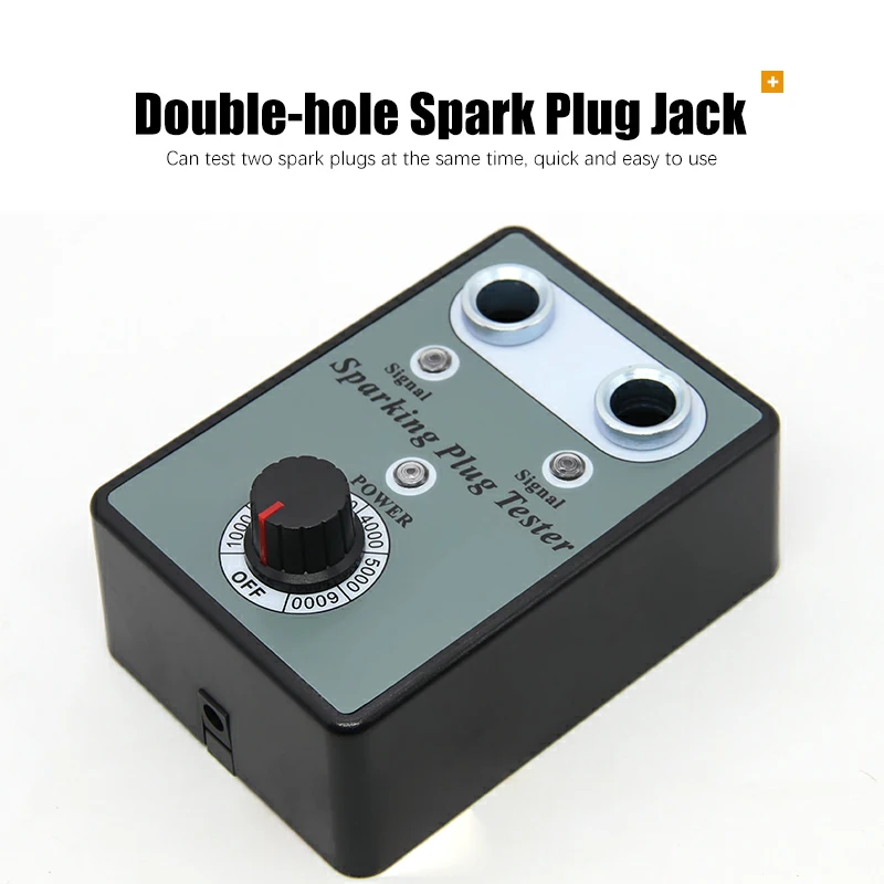 Новинка тестер свечей зажигания с двумя отверстиями Автомобильный анализатор
