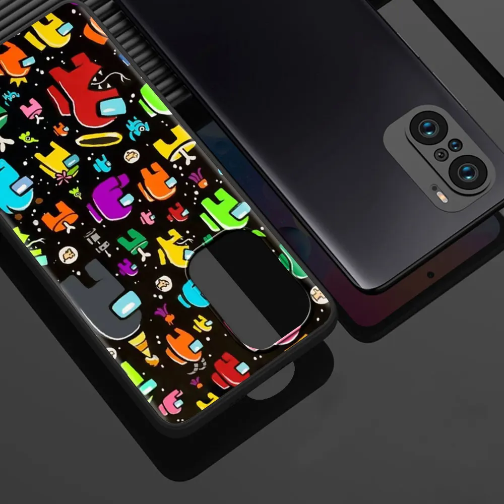 hot game a mong u s silicone case for xiaomi redmi note 9s 9 10 8 pro 7 9a 8t 9c 8a 7a 6 6a k40 black soft phone bumper cover free global shipping