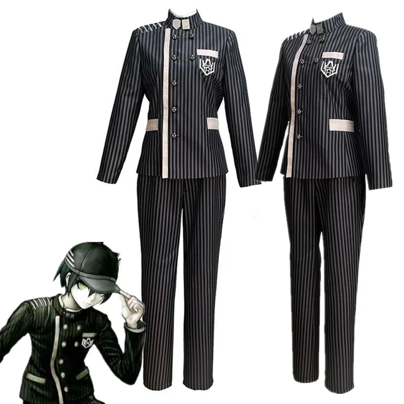 

Игровой костюм шуичи саихара из «Danganronpa V3» для косплея, рубашка, пальто, куртки, парики для волос, Мужская Супер-ДЕТЕКТИВНАЯ форма