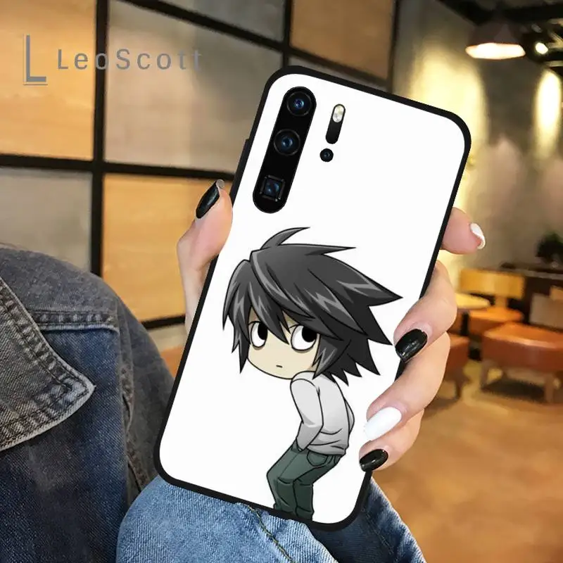 

Death Note LLawliet1 Phone Case For Huawei P 20 30 40 lite pro smart 2019 honor 10 i lite 8x nova 5t mate 20 pro funda
