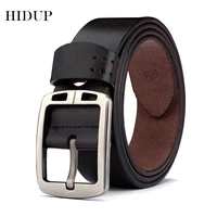 hidup new 100 real cow genuine leather belts for men mens pin buckle metal belt 3 8cm width clothing accessories jeans nwj697