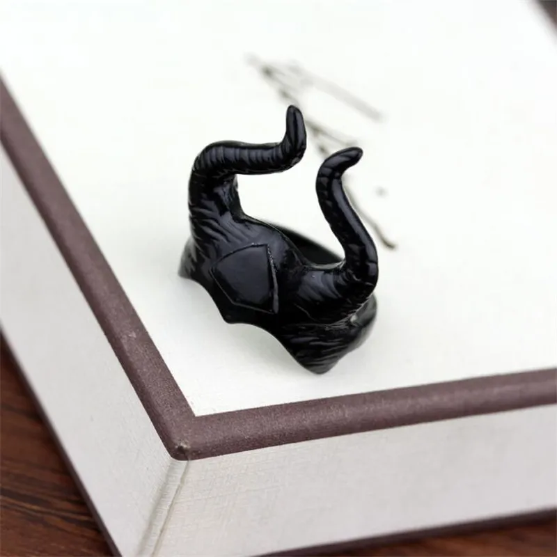 Новинка лидер продаж Винтажное кольцо в форме рога мужское для персонализации с