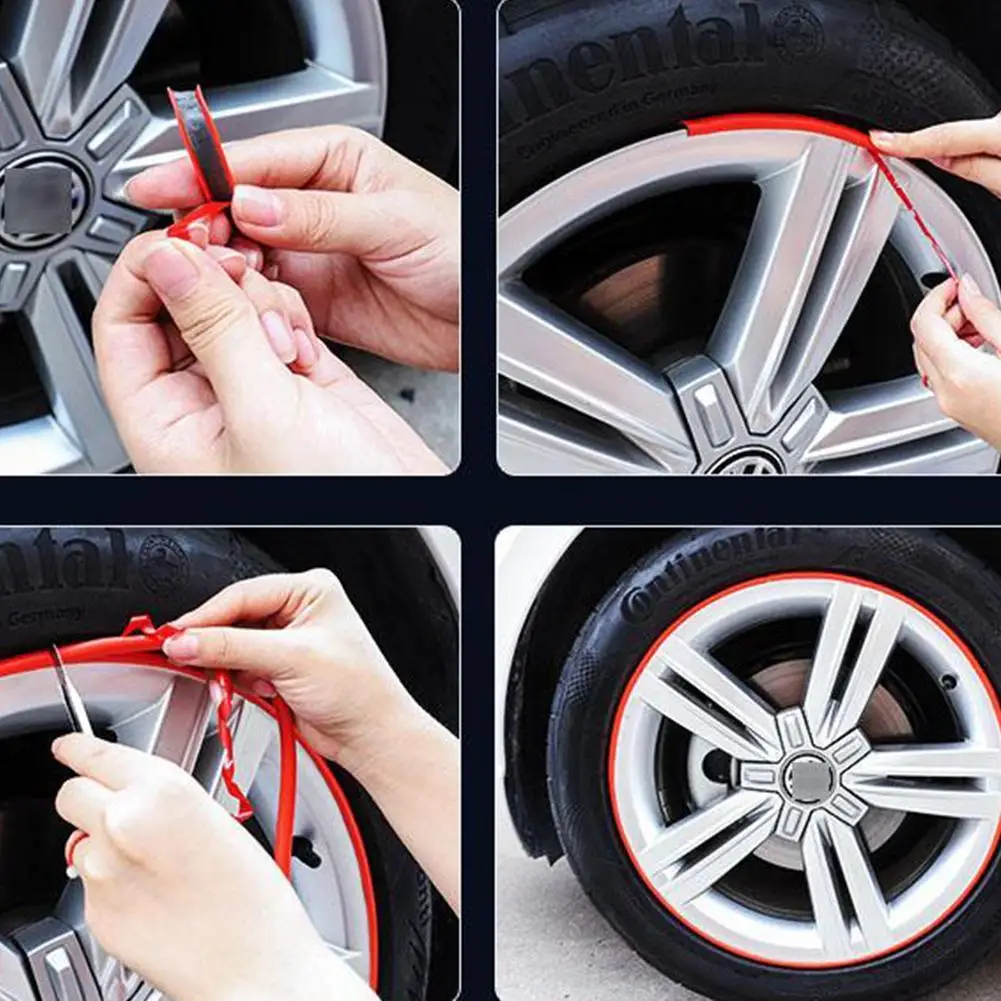 8 м ступицы автомобильного колеса отделка декоративные противоскользящая полоса