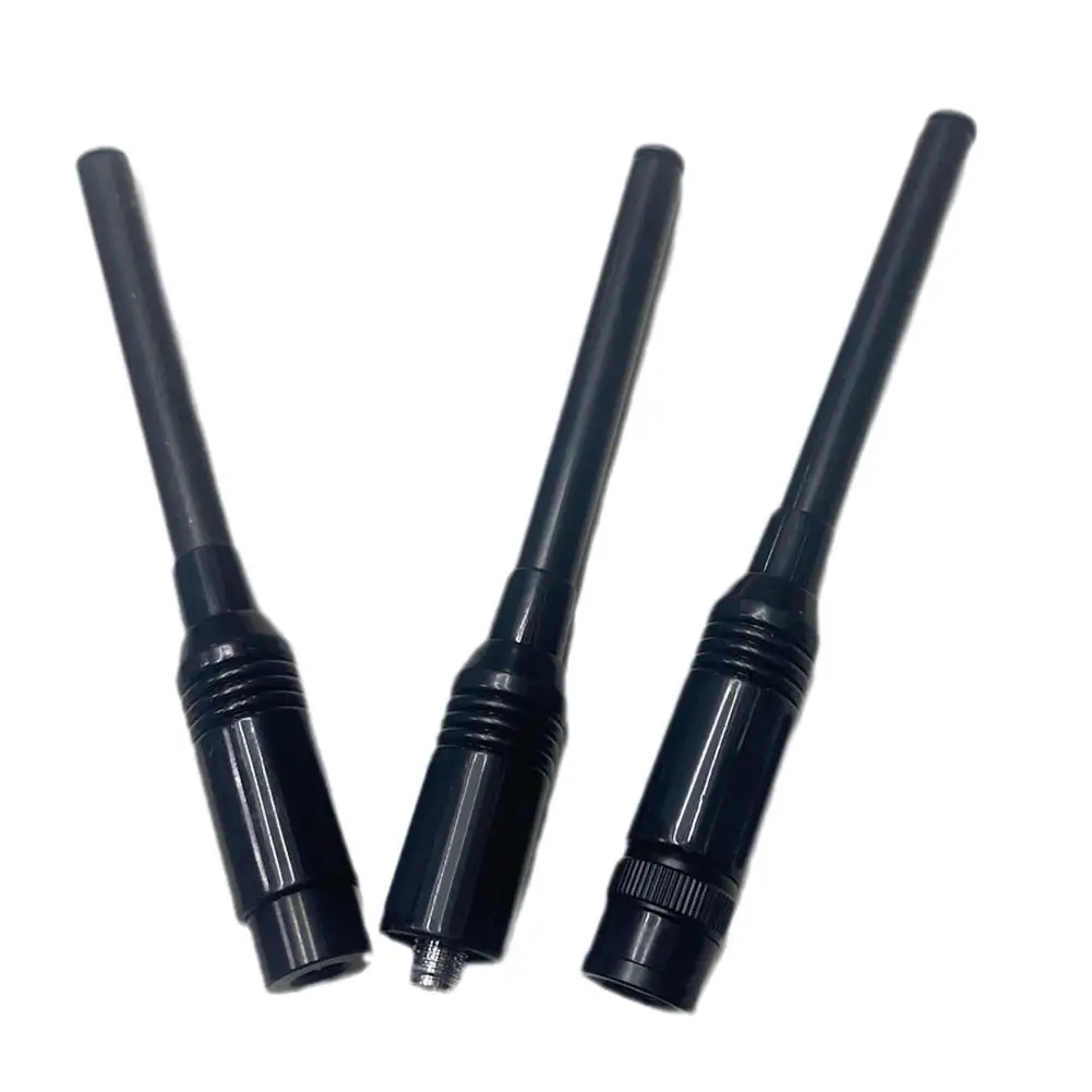 handheld walkie talkie trolley antenna rh 775 telescopic gain antenna rh775 uv dual section hand station antenna free global shipping