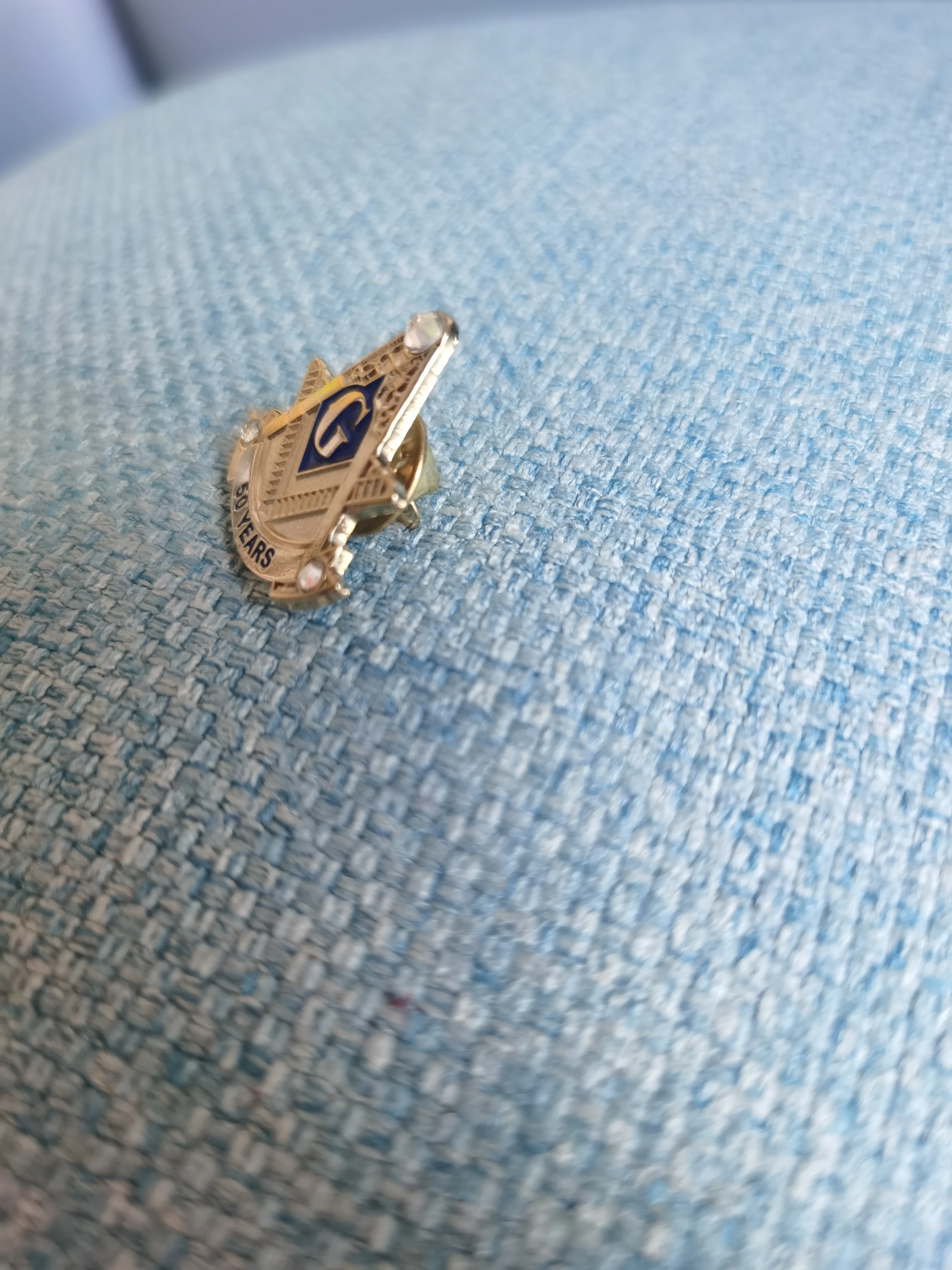 Эмаль для масонского дизельного грузовика с лацканами стразы 50 лет 1 шт. | Дом и