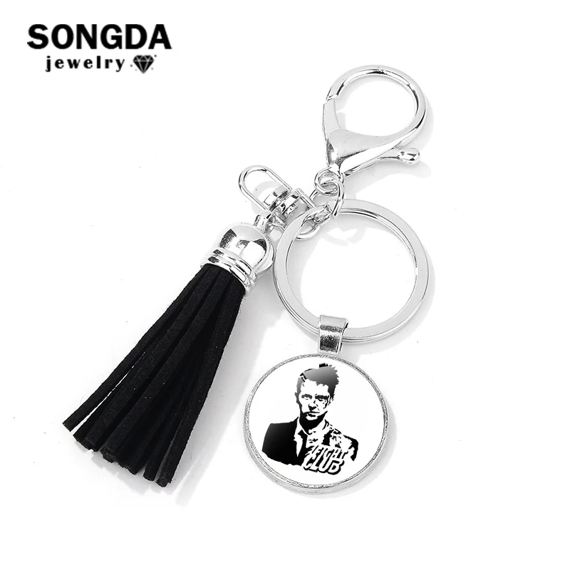 SONGDA классический старый фильм Бойцовский брелок с названием клуба Ботинки в