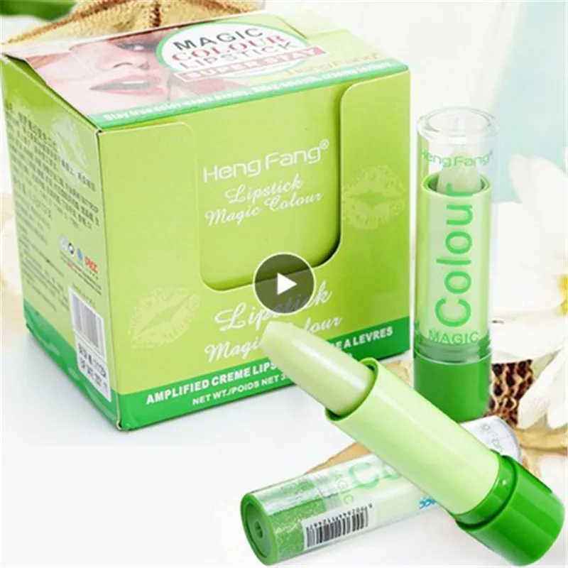 Hengfang бальзам для губ авокадо натуральная влага губная помада теплый блеск набор