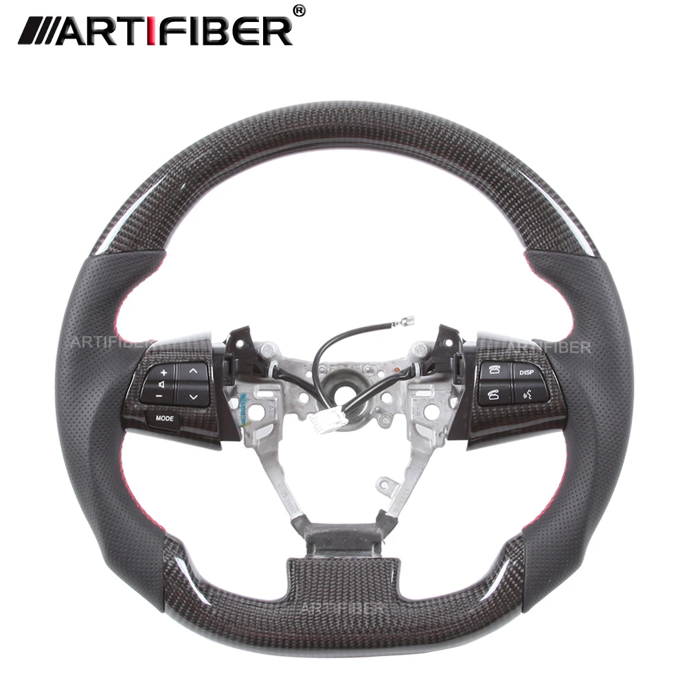 

100% Real Carbon Fiber Steering Wheel for TOYOTA Corolla,Wish,Yaris,Camry