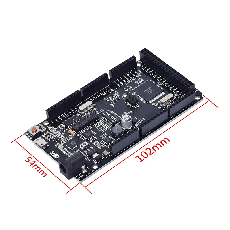 Mega2560 + Wi Fi R3 ATmega2560 ESP8266 32 Мб памяти Φ CH340G. Совместимость с Arduino Mega NodeMCU для WeMos