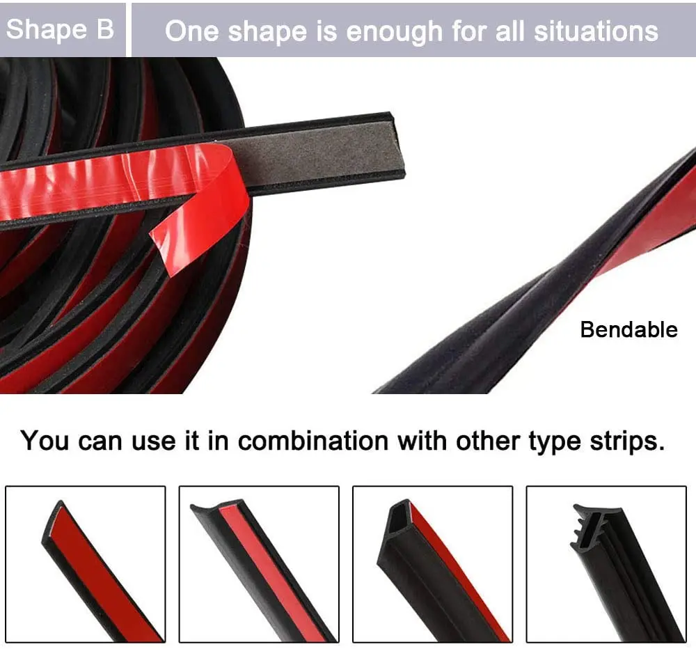 Универсальная Звукоизоляционная самоклеящаяся лента для автомобильной