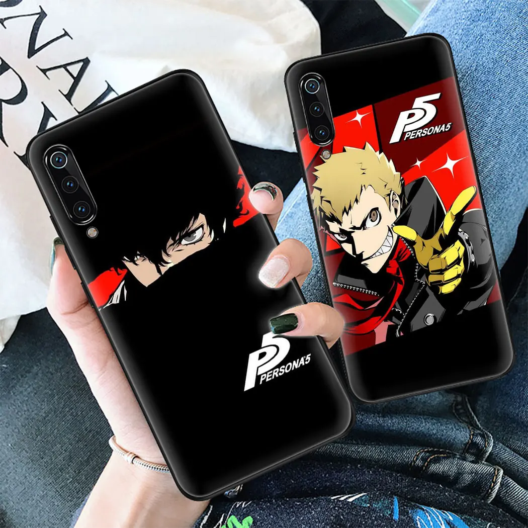 Мягкий чехол Persona 5 p5 для Xiaomi mi Red Note 10 9T 7 8 Pro CC9E x 2S MAX 3 8T|Чехлы-накладки| |