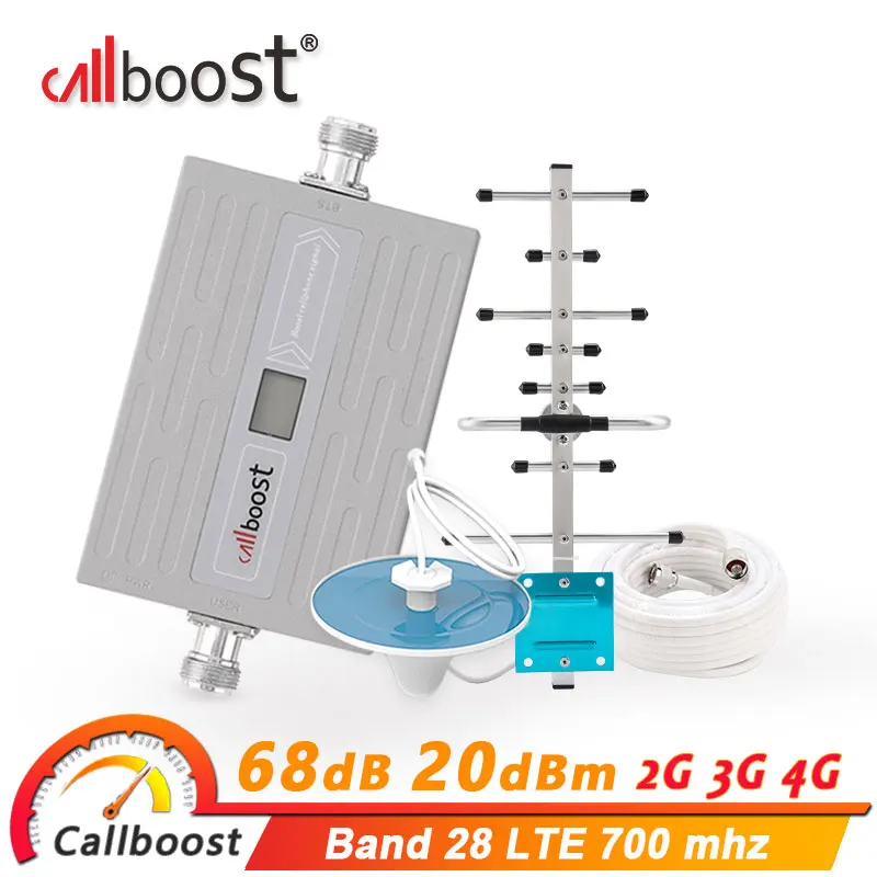 Усилитель сотовой связи Callboost 700 МГц LTE 4g усилитель сигнала диапазон 28