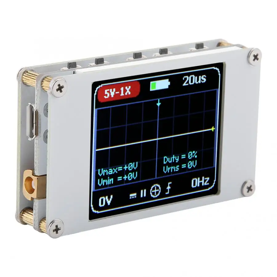 Портативный мини осциллограф портативный цифровой с полосой пропускания 1
