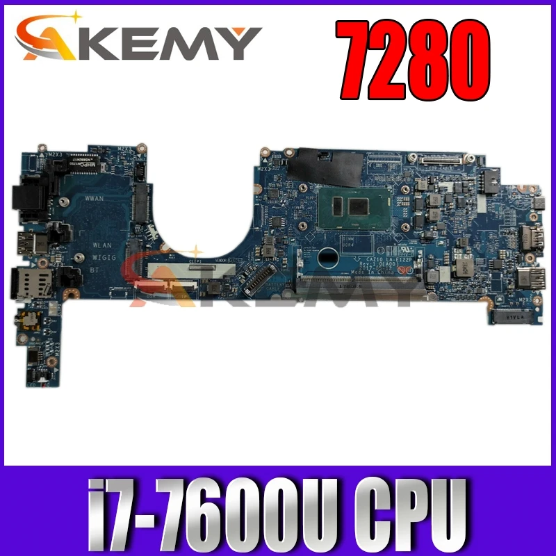 

Материнская плата для ноутбука DELL 7280, модель SR33Z, телефон с резьбой 100% R5YF5 R5YF5
