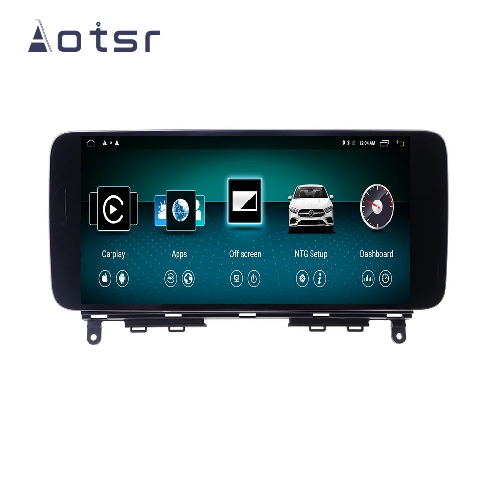Автомобильный dvd плеер Android9 4 + 64 ГБ для Mercedes Benz C Class W204 2010 2014 автомобильное радио