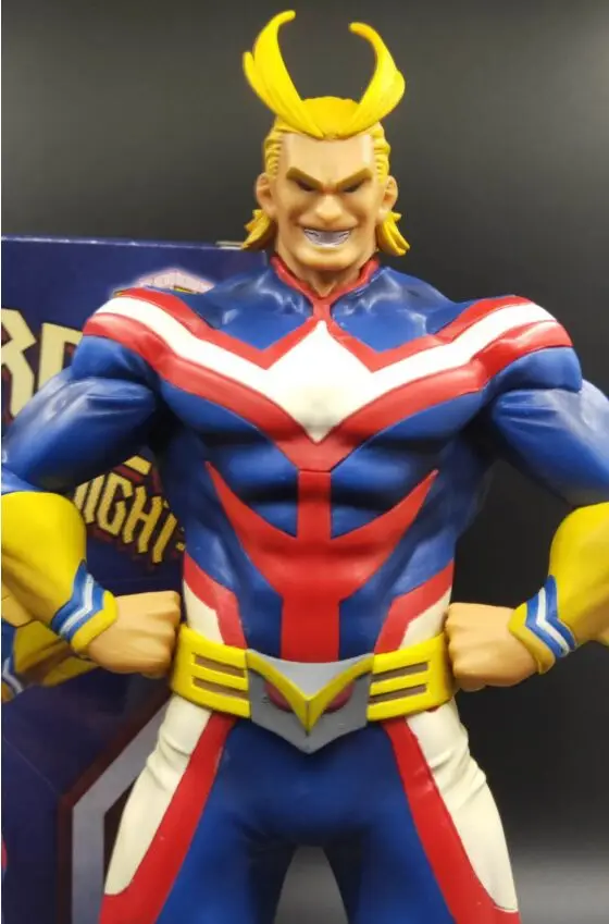 

Original bp Figure My Hero Academia All Might Figure PVC Collection Model Toy Doll Brinquedos
