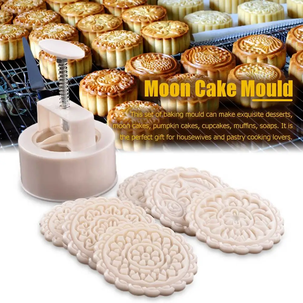 

Форма moonторт ручной прессовки круглая форма для выпечки в форме цветка Форма для самостоятельного приготовления помадки